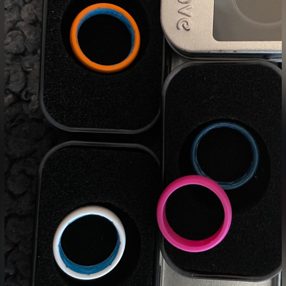 Silicone Rings Set - Picture 2 of 15